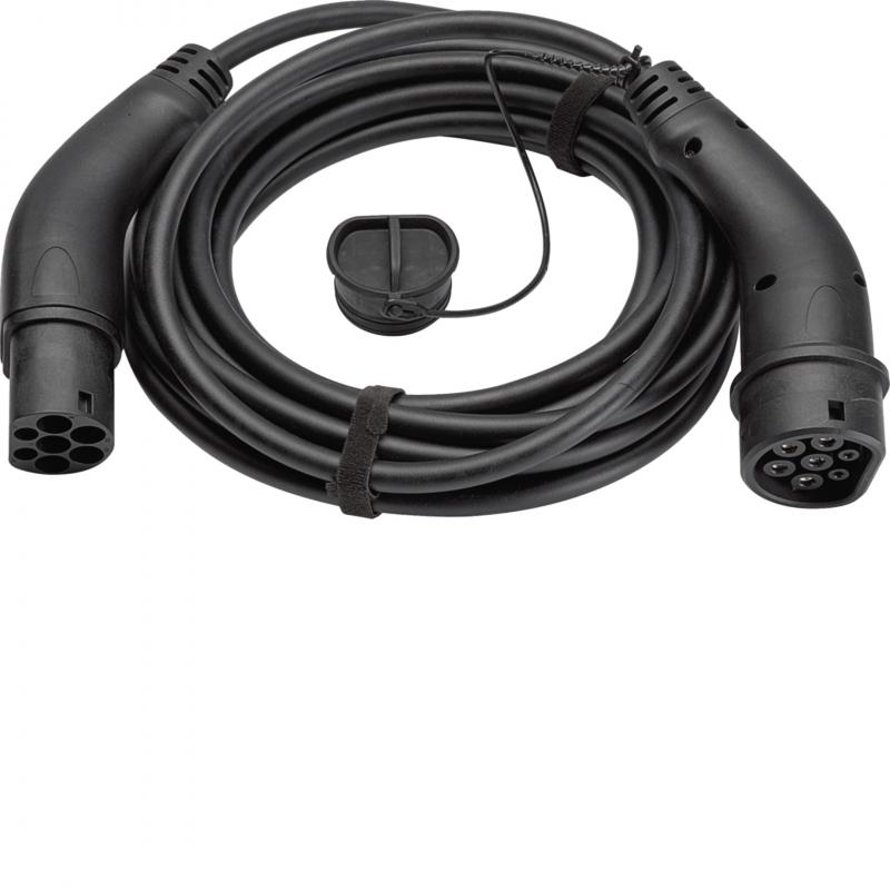 Hager Ladekabel M3T2/T2 32A 3P 5m