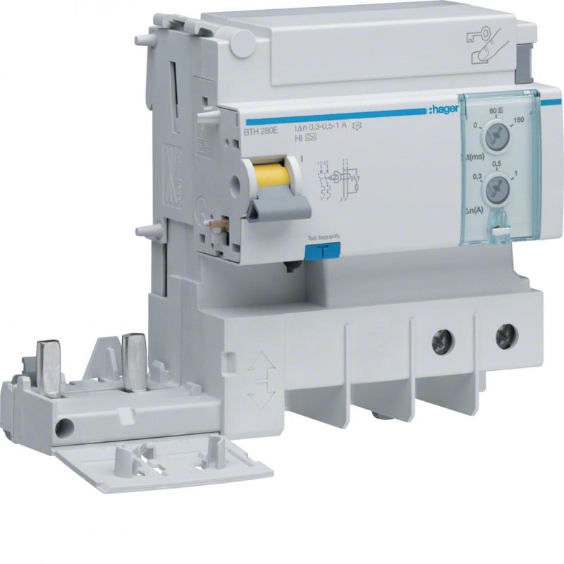 Hager FI-Block 2P 125A einstellbar HI