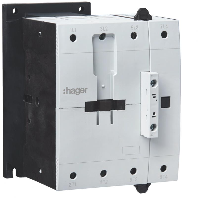 Hager Schütz 4P, 160A bei AC-1, 24VDC