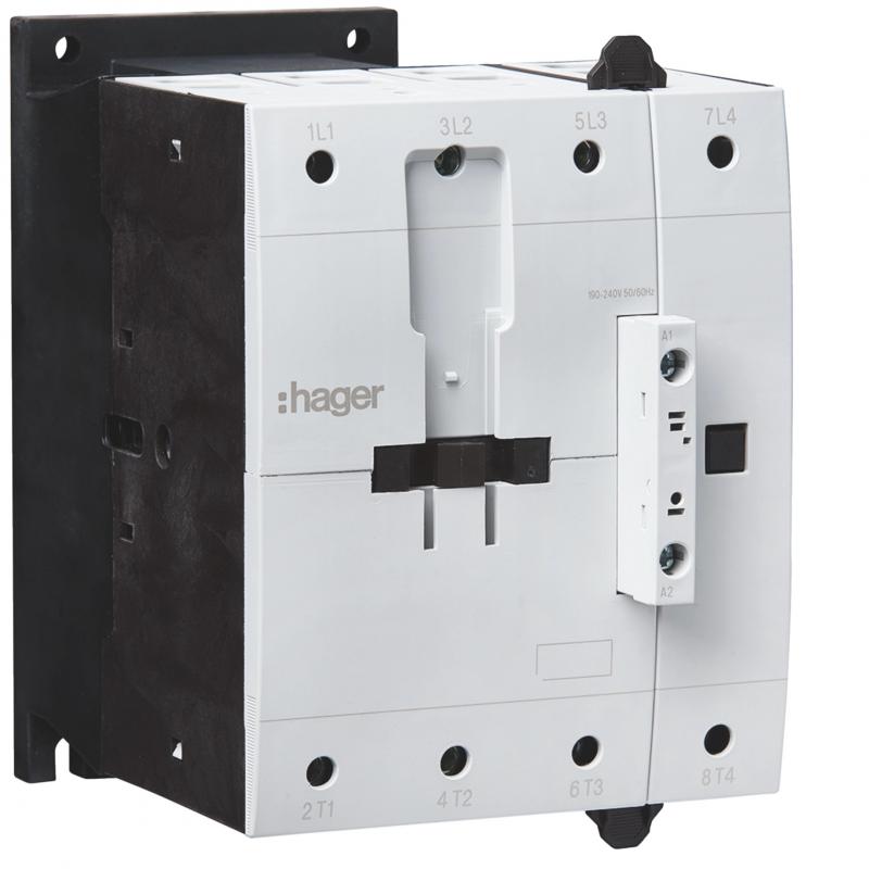 Hager Schütz 4P, 200A bei AC-1, 230 VAC