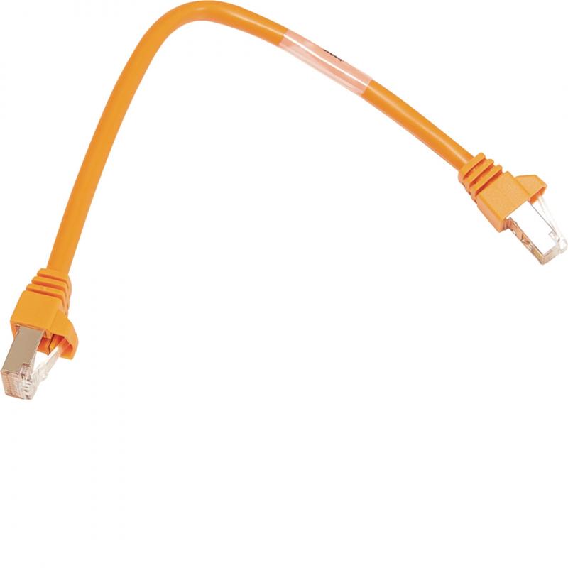 Hager Patch-Leitung RJ45 für CLS,orange,1m