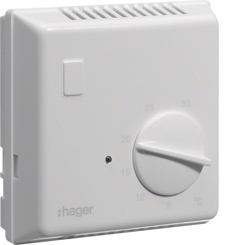Hager Raumthermostat,Bimetall,m.Wechselkontakt