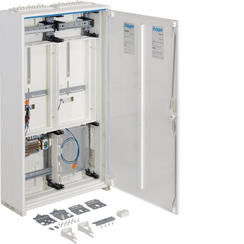 Hager WaMeSchrank,universN,IP44,SKII,950x550mm