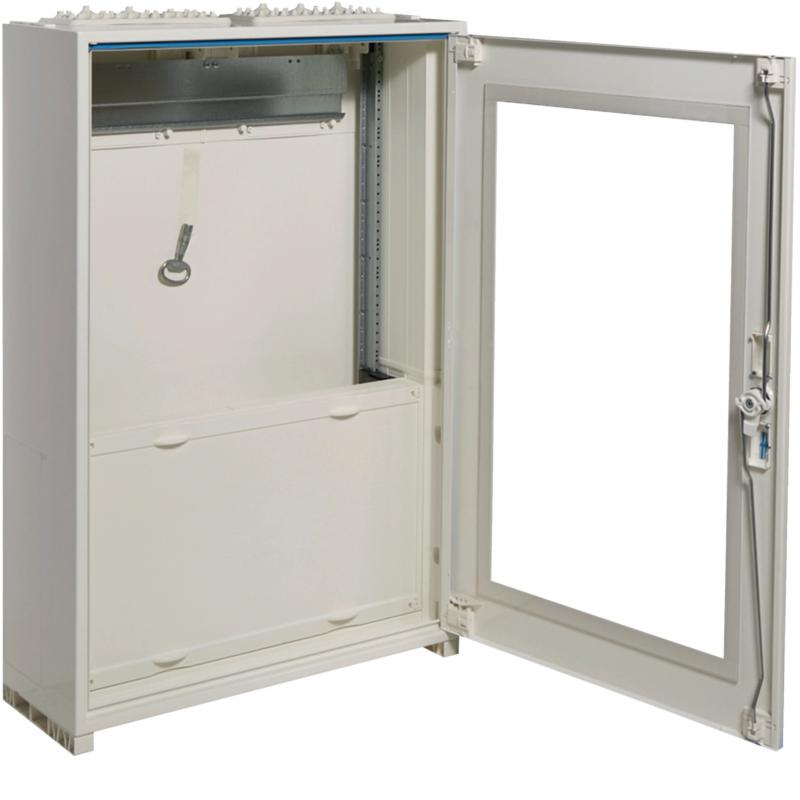 Hager Wandler- und Messschrank, univers N, 800x550x205 mm, ohne Wechselplatte