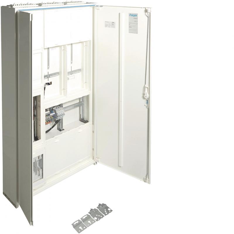 Hager Wa+MeSchrank,universN,200/400A,IP44,SKII