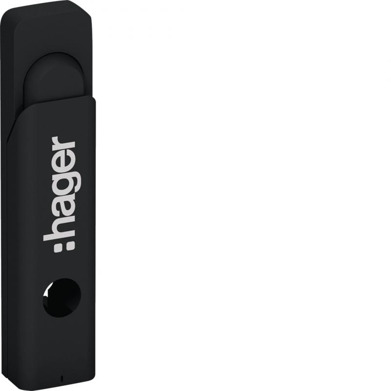 Hager Schwenkhebelgriff für FR Schränke