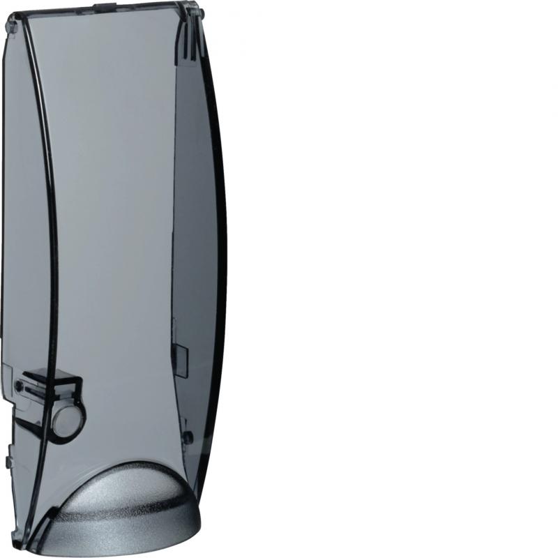 Hager Tür,Miniverteiler,2 PLE, transparent