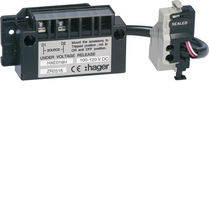 Hager Unterspan.auslöser h800-1600 100-120V DC