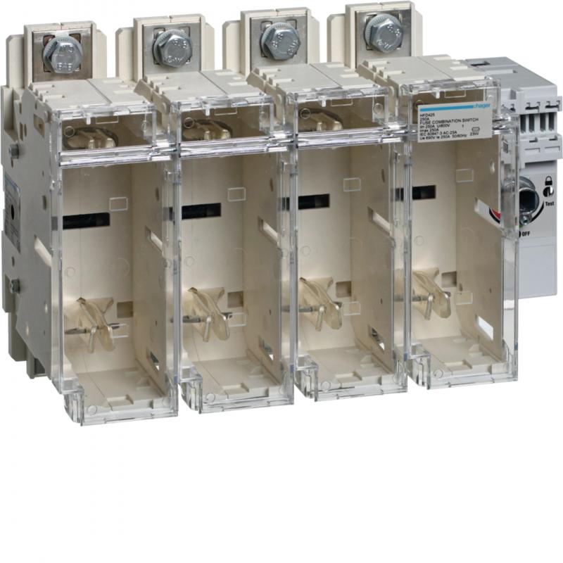 Hager Schalter mit Sicher. 4P - 250 A / T1