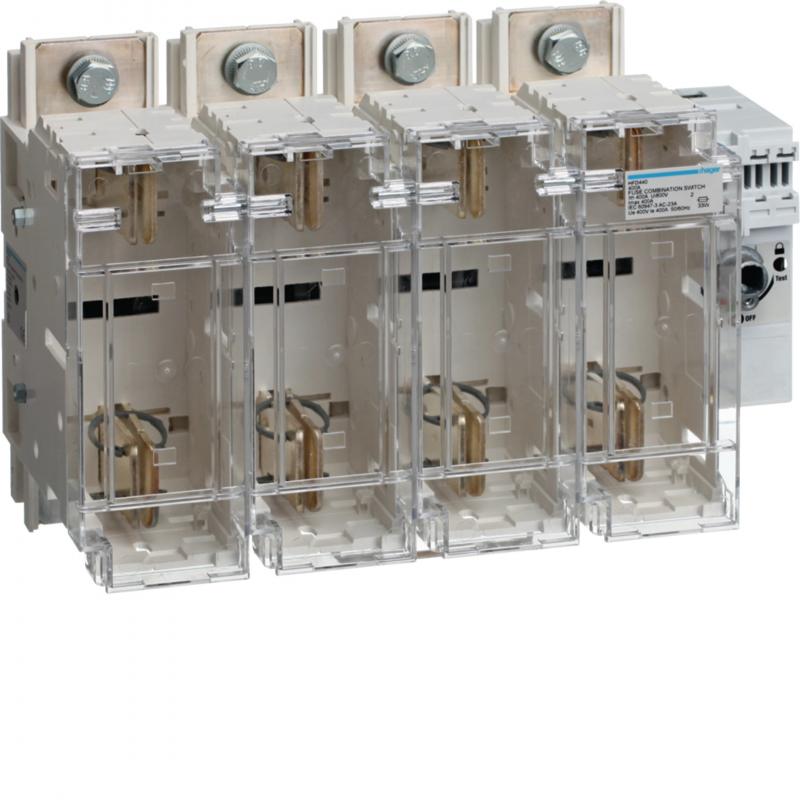 Hager Schalter mit Sicher. 4P - 400 A / T2