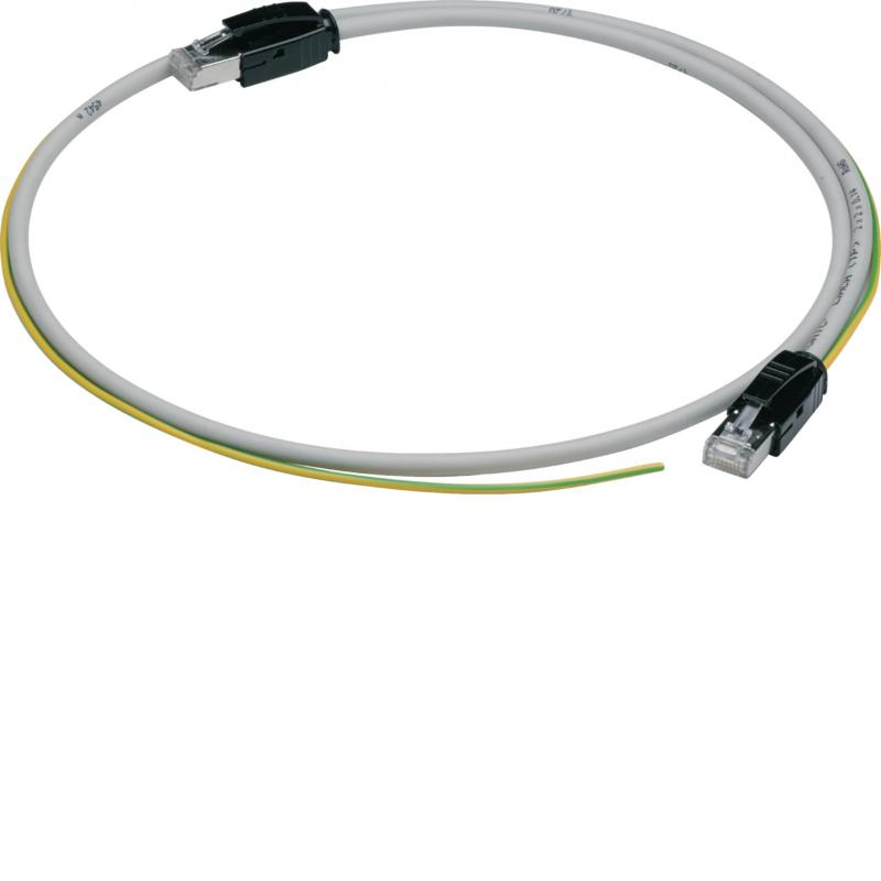 Hager Modbus-Kabel RJ45-RJ45 + Schirmerdung 2m