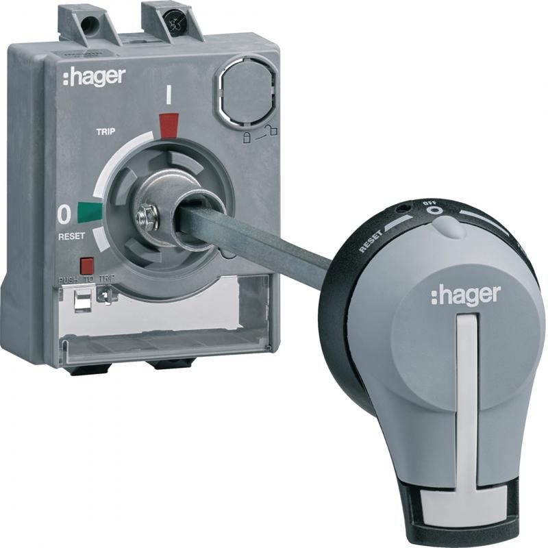 Hager Drehantrieb zum Türeinbau P160
