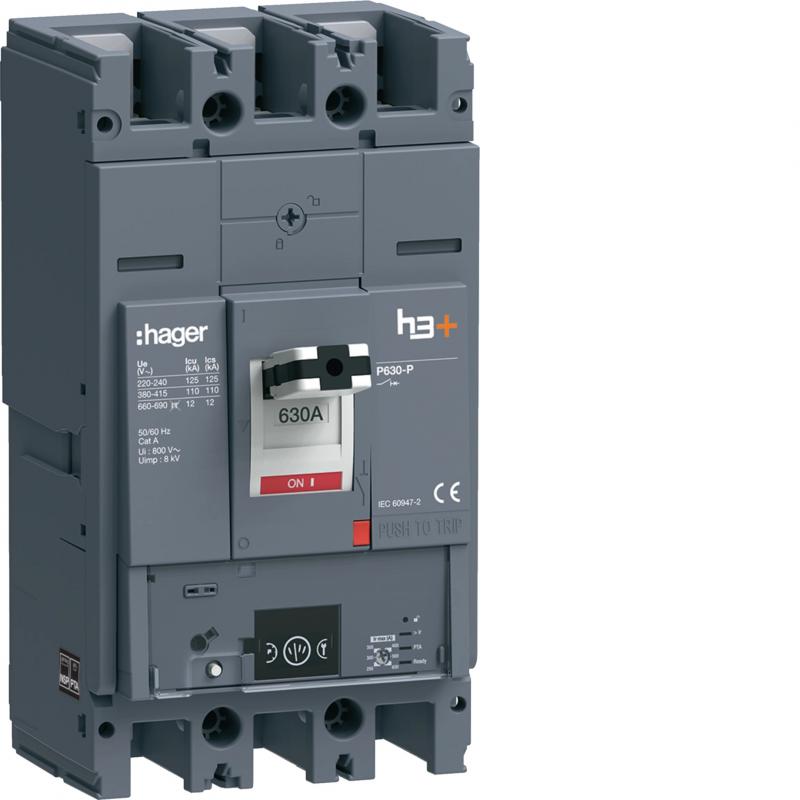 Hager Leistungsc. h3+ P630 Energy 3x630A 110kA