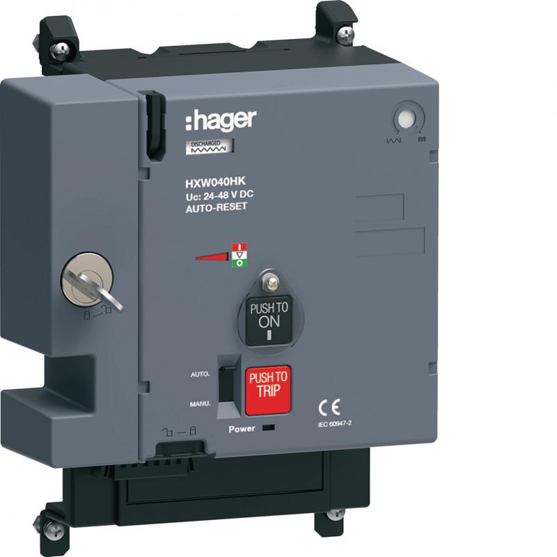 Hager Mot. x630/P630 24-48VDC A-Res.,abschl.