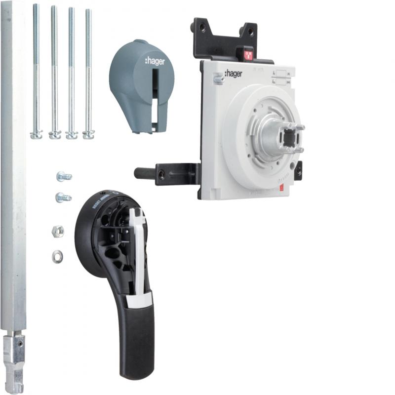 Hager Drehantrieb für h1000 Türeinbau