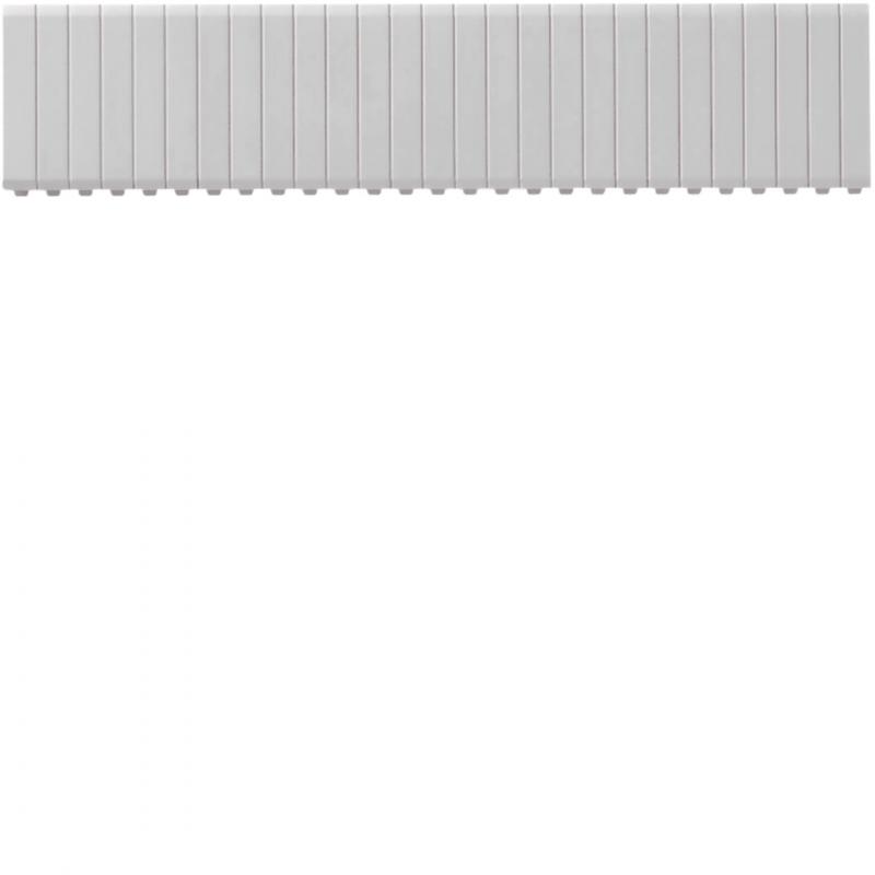 Hager Abdeckstreifen,universal,24M,RAL9010