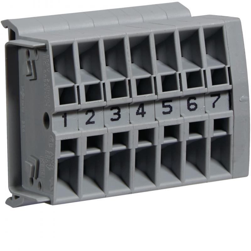 Hager Steuerleit.kl.,universZ,7x2,5mm², 2fach