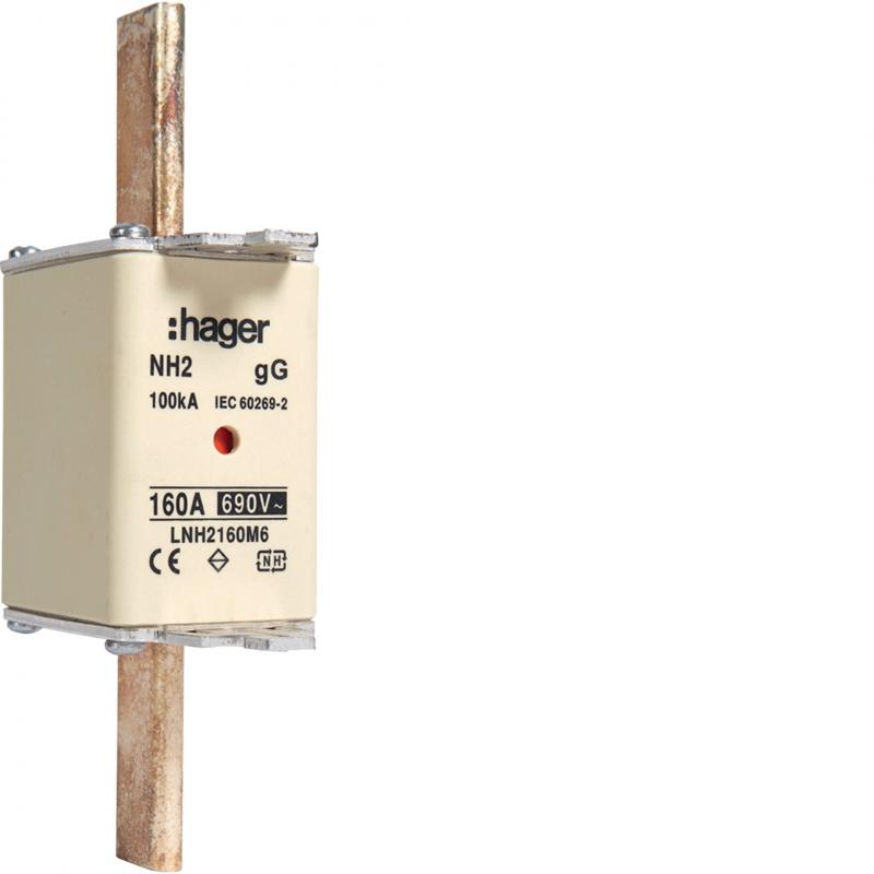 Hager NH-Sicherung NH2C gG 690V 160A K-Melder