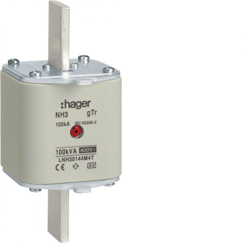 Hager NH-Sicherung NH3 gTr 400V 100kVA 144A M
