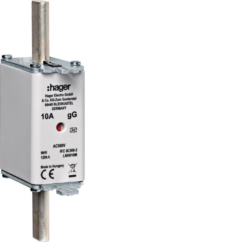 Hager NH-Sicherung NH0 gG 500V 35A K-Melder