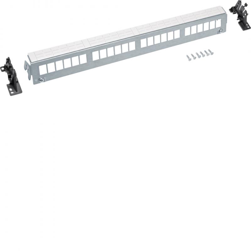 Hager Patch-Panel,universal,Keystone,24x,leer
