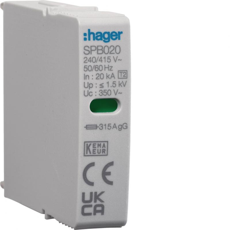 Hager Steckmodul L-N SPB420