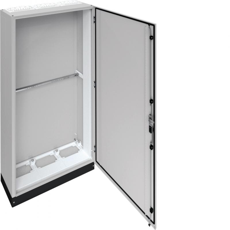 Hager Schrank, univers, IP55/I, 1850x800x275 mm + 100 mm Sockel, für Verteilersy