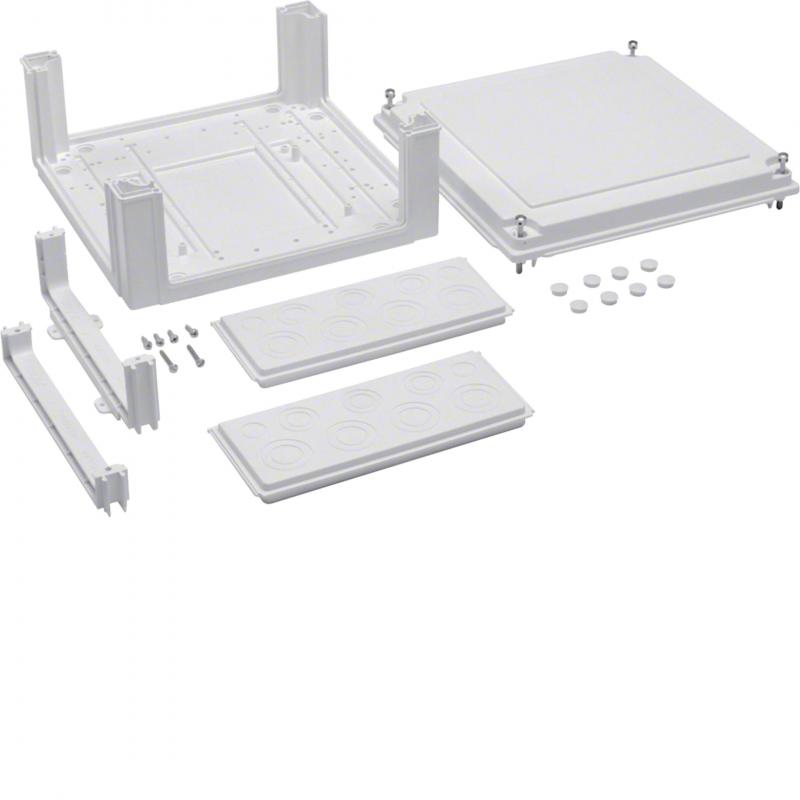 Hager Kabelanschlusskasten/Anschlussschrank, univers, 324x307x149mm, IP54, SKII,