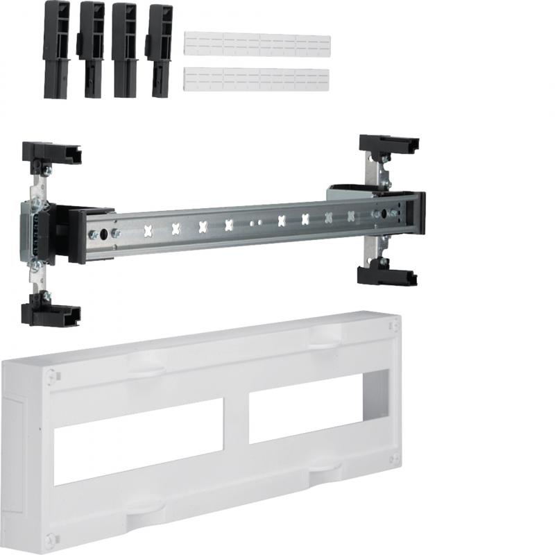 Hager Baustein, univers N, 150x500 mm, für Reiheneinbaugeräte waagerecht, 2x12 P