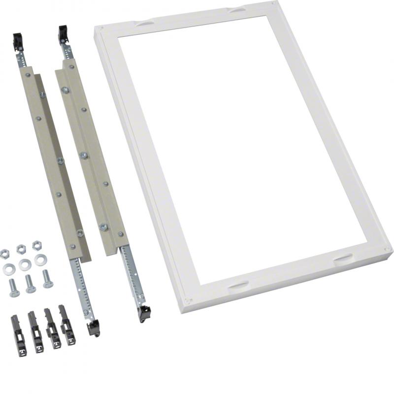 Hager Baustein univers N, 750x500mm, für 4 NH1-3 Leiste auf Sammelschienensystem