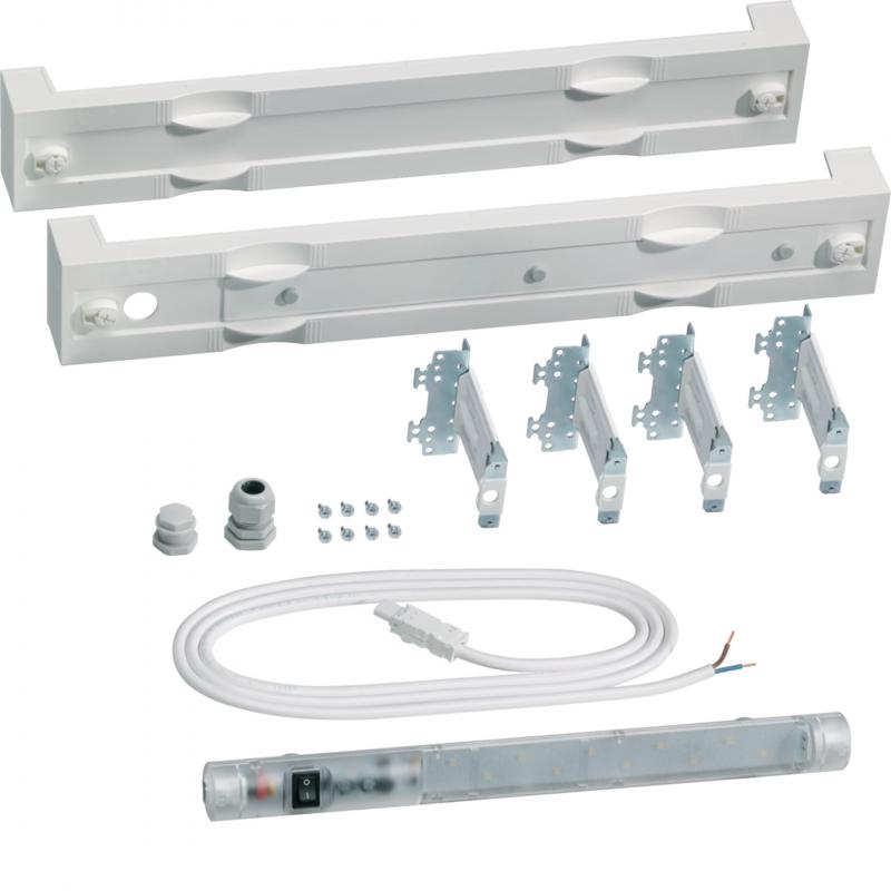 Hager Baustein,universN,2x 75x500mm, Leuchte