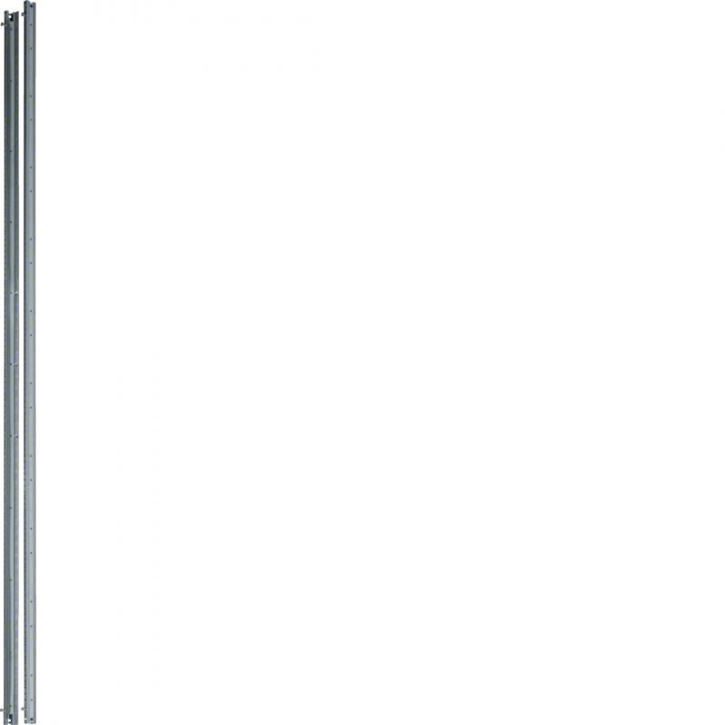 Hager Tragschienen, univers N, 1500 mm, für Schränke ab 160 mm Tiefe, Set = 2 St