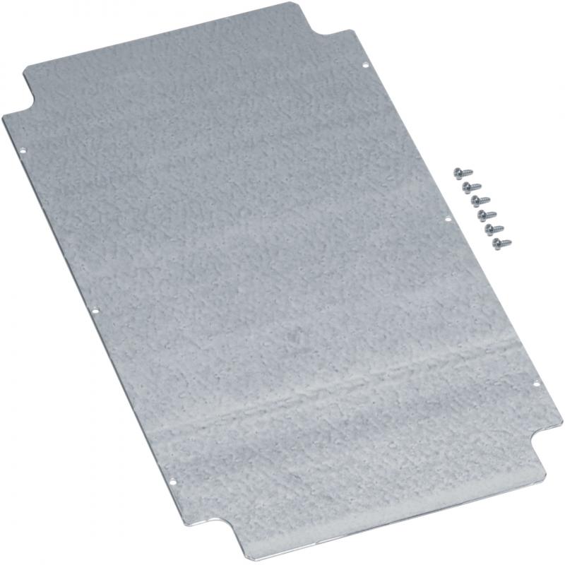 Hager Montageplatte, universN, H=500mm,1feldig
