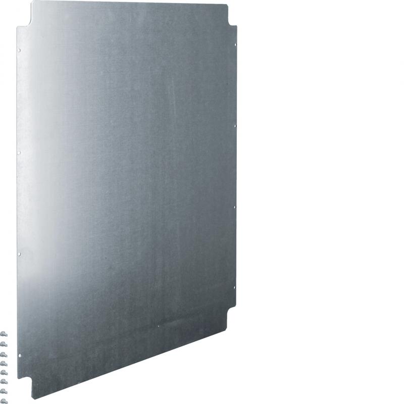 Hager Montageplatte, universN, 650mm,2feldig
