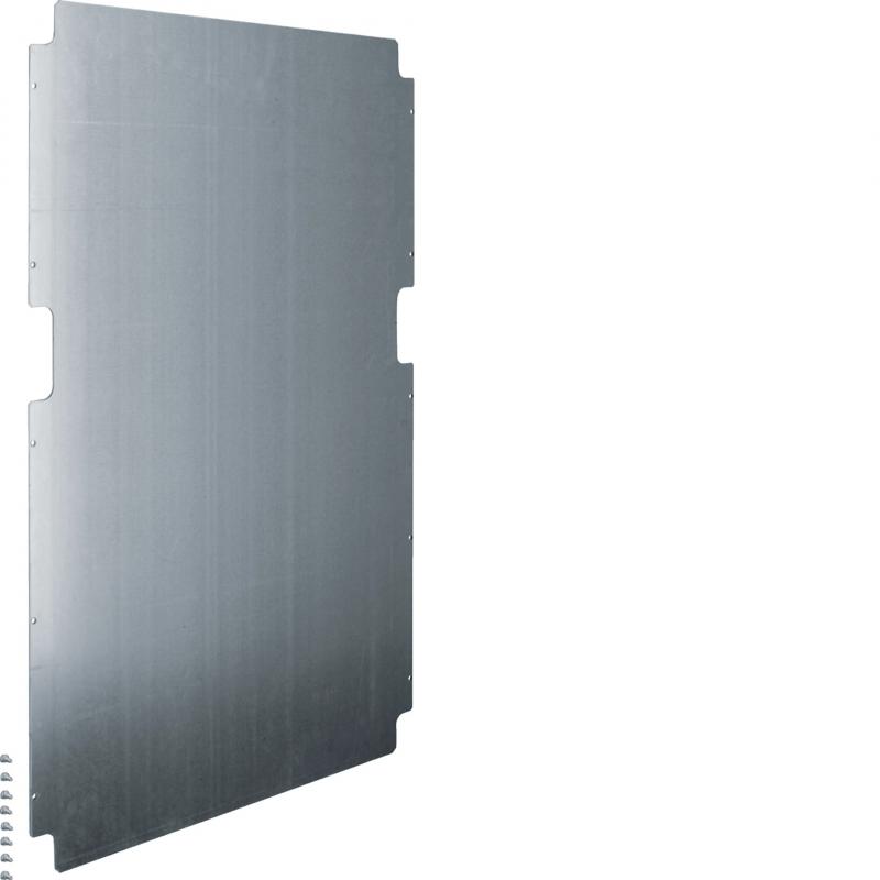 Hager Montageplatte, universN, 800mm, 2feldig