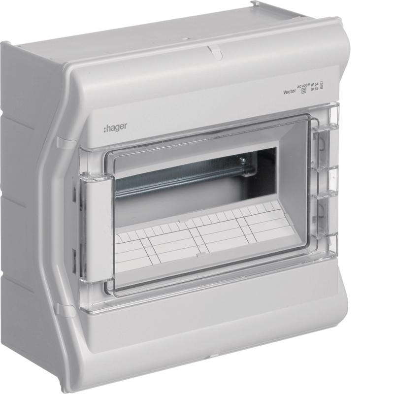 Hager Kleinvert.,vector,APV,IP65,12PLE