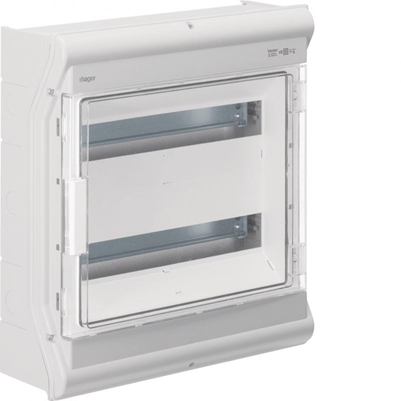 Hager Kleinvert., vector, APV, IP65, 36PLE