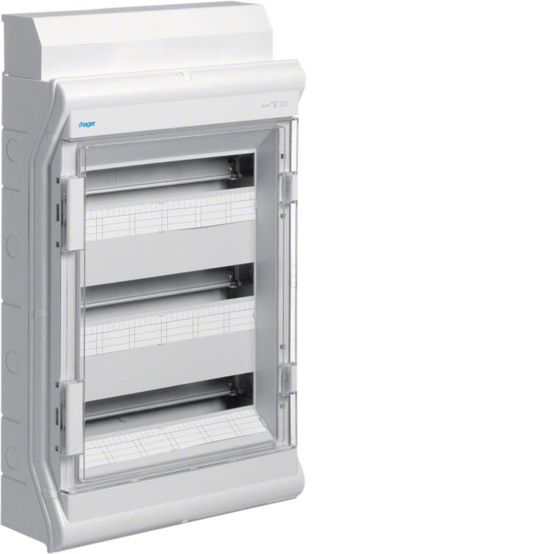 Hager Kleinvert., vector, APV, IP65, 54PLE