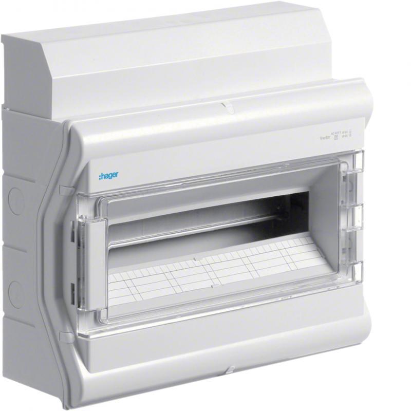 Hager Kleinvert.,vector,APV,IP65,18PLE