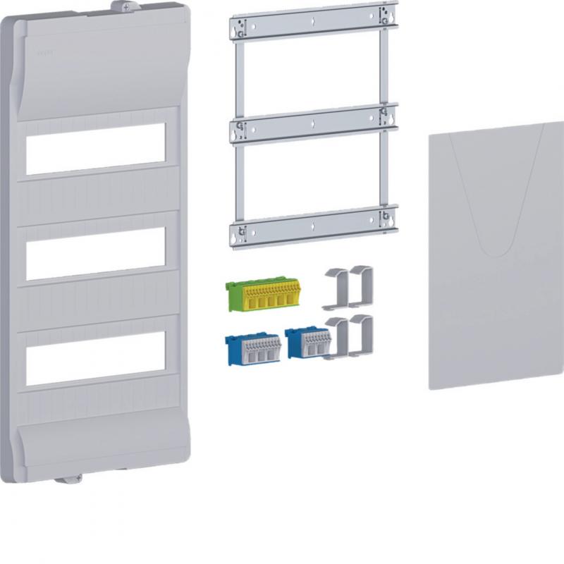 Hager Ausbaupaket,Volta,3x12PLE,o.Rahmen+Tür