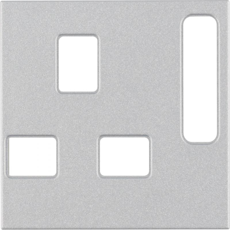 Berker 3313071404 Z-stück British-Standard S.1/B.3/B.7 Alu