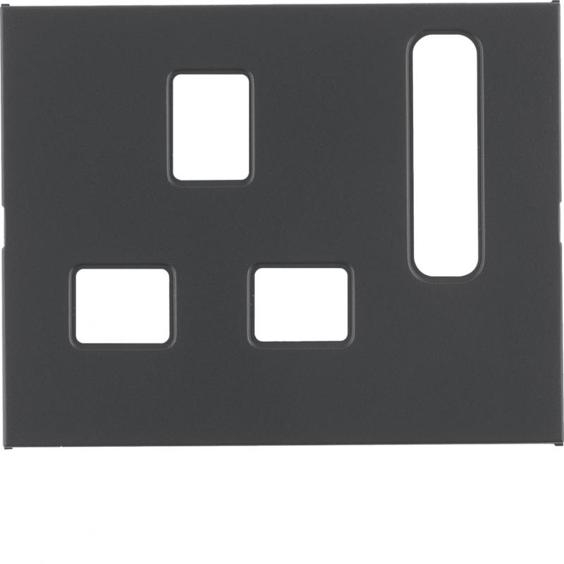 Berker 3313077006 Zentralstück British-Standard K.1 anth