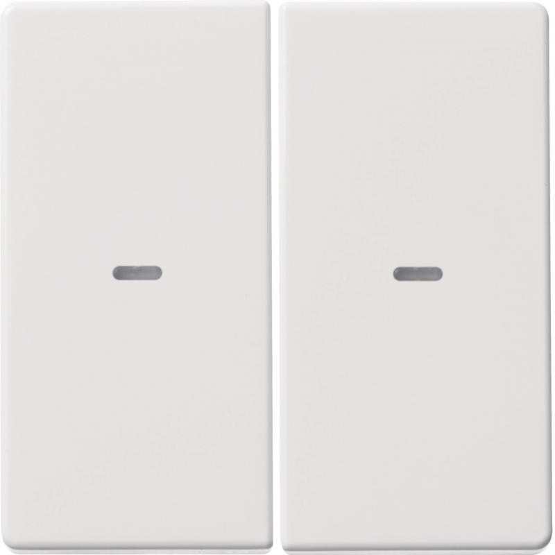 Berker 80960329 Abdeckung 2f. Tastsen.-Modul Q.x pw