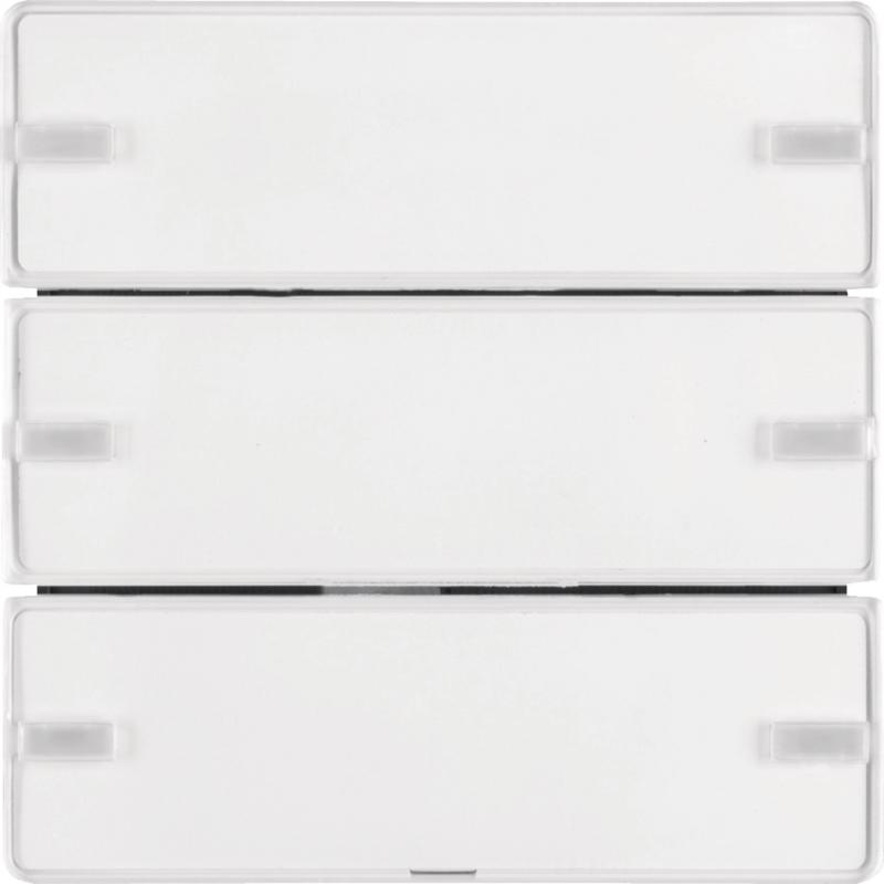 Berker 80143329 KNX Tastsensor 3-fach Komfort mit Beschriftungsfeld KNX Q.x pola