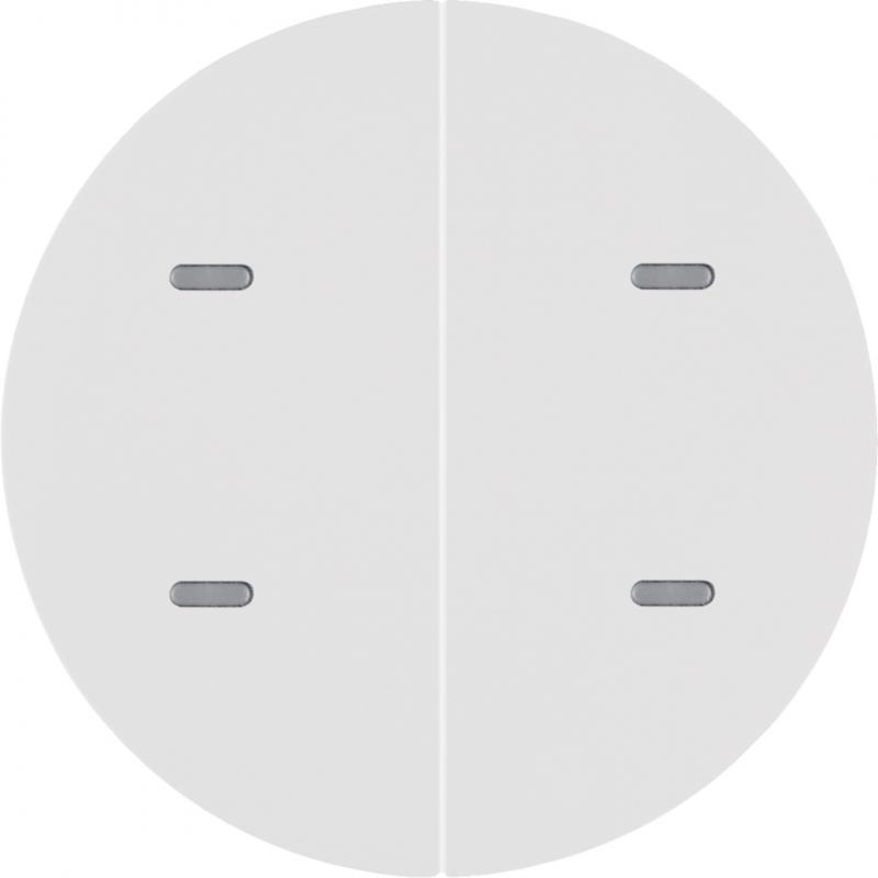 Berker 80162869 Tastsensor 2f Komf KNX R.x pw glän