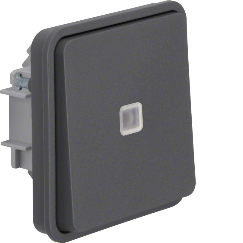 Hager Taster-Einsatz m Wippe bel Wechsl W.1 gr