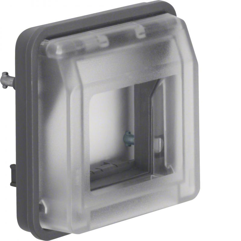 Hager Adapter-Einsa mit KD f Gerät 45x45mm W.1