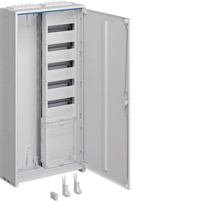 Hager Systemschrank, univers Z, 1100x550x205mm, SKII, IP44, VF 5-reihig, APZ, 2-