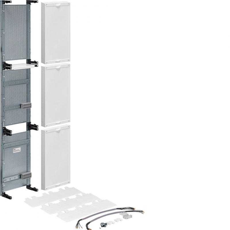Hager Einbausatz, univers Z, 1350x250 mm, APZ 450 mm, RfZ 450 mm, HAN 450 mm