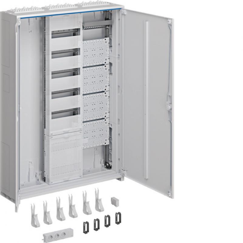 Hager Systemschrank Multimedia, univers Z, 1100x800x205 mm, SKII, IP44, VF-5rh/A